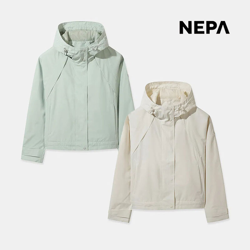 네파 여성 듀라이크 숏 방수 자켓 캐주얼 간절기 등산 데일리 후드 점퍼 7M20560 209,000원