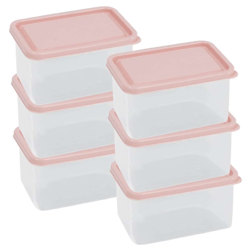 비트리 시즌2 부드럽게 휘어지는 냉동실 냉장고 정리용기 핑크 480ml 20,300원