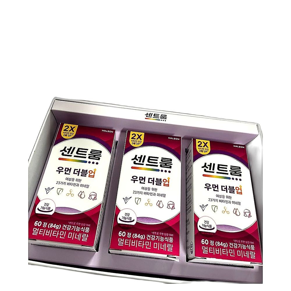 우먼 건강 증진 필수 영양소 멀티비타민 면역력 강화 활력 충전 건강식품, 60정, 3개, 3개, 60정 131,100원