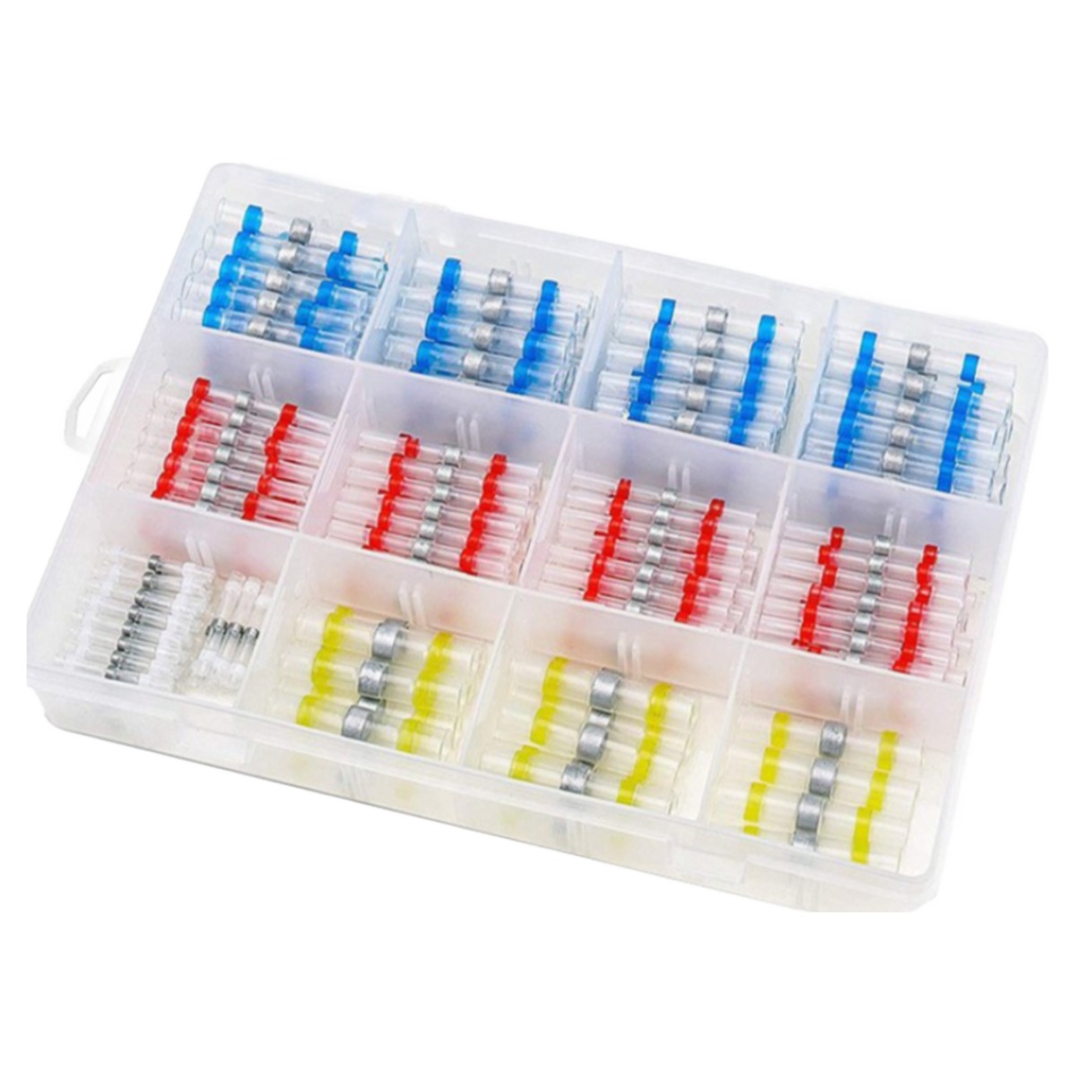 열수축튜브  자동납땜 방수 수축튜브4종 솔더링 슬리브 전선 배선 연결 50-500개세트 10,880원