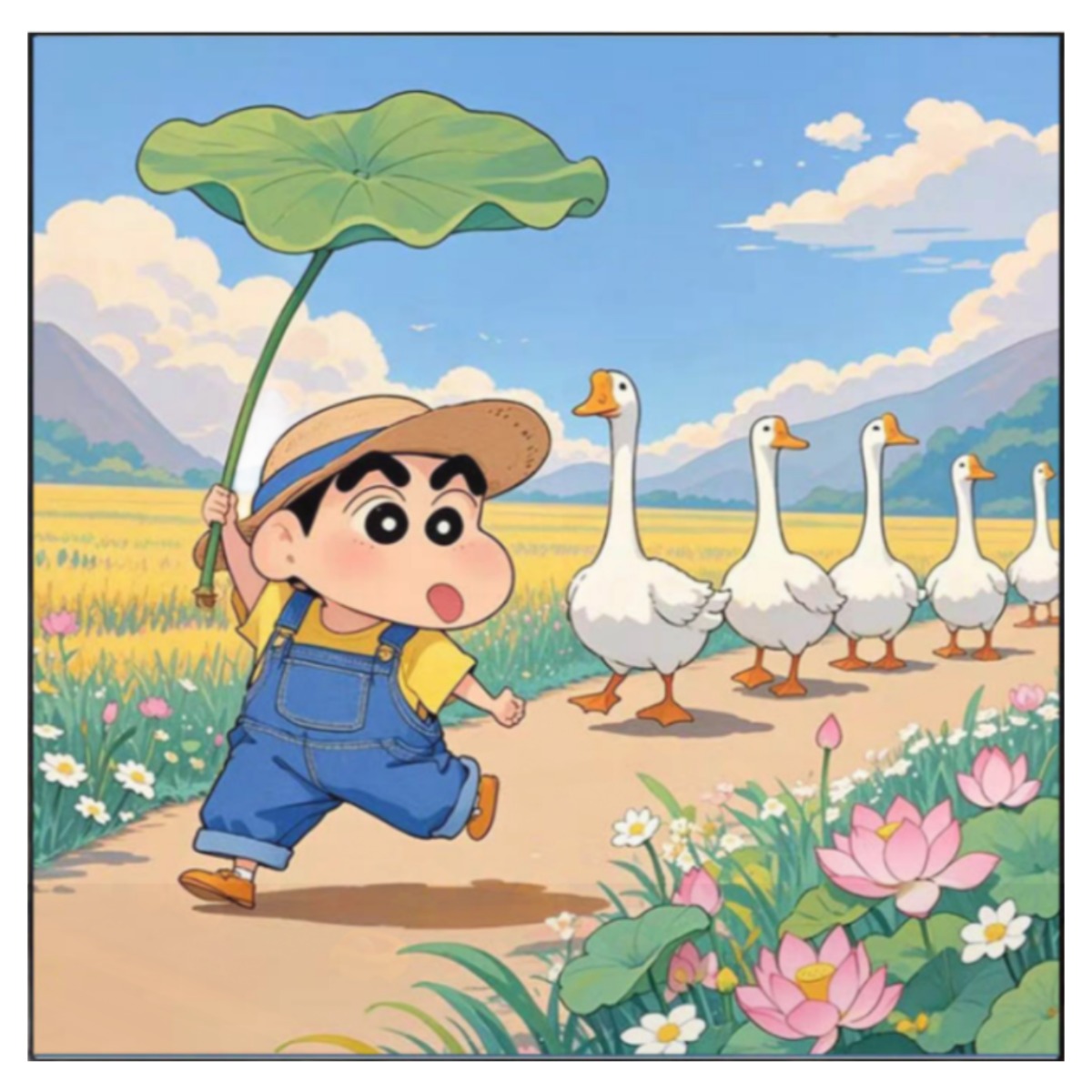 톰앤토미e DIY 유화 추억의 애니메이션 짱구 모음 40*40 사이즈 16,100원