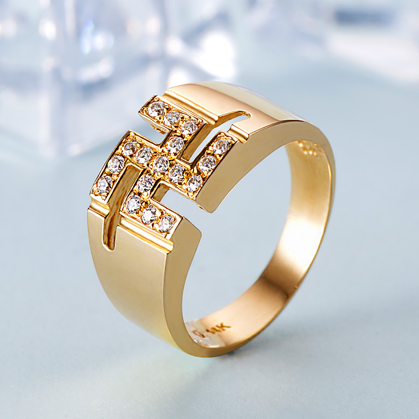 골드앤 14K 샤인만자 불교 반지 1,142,600원