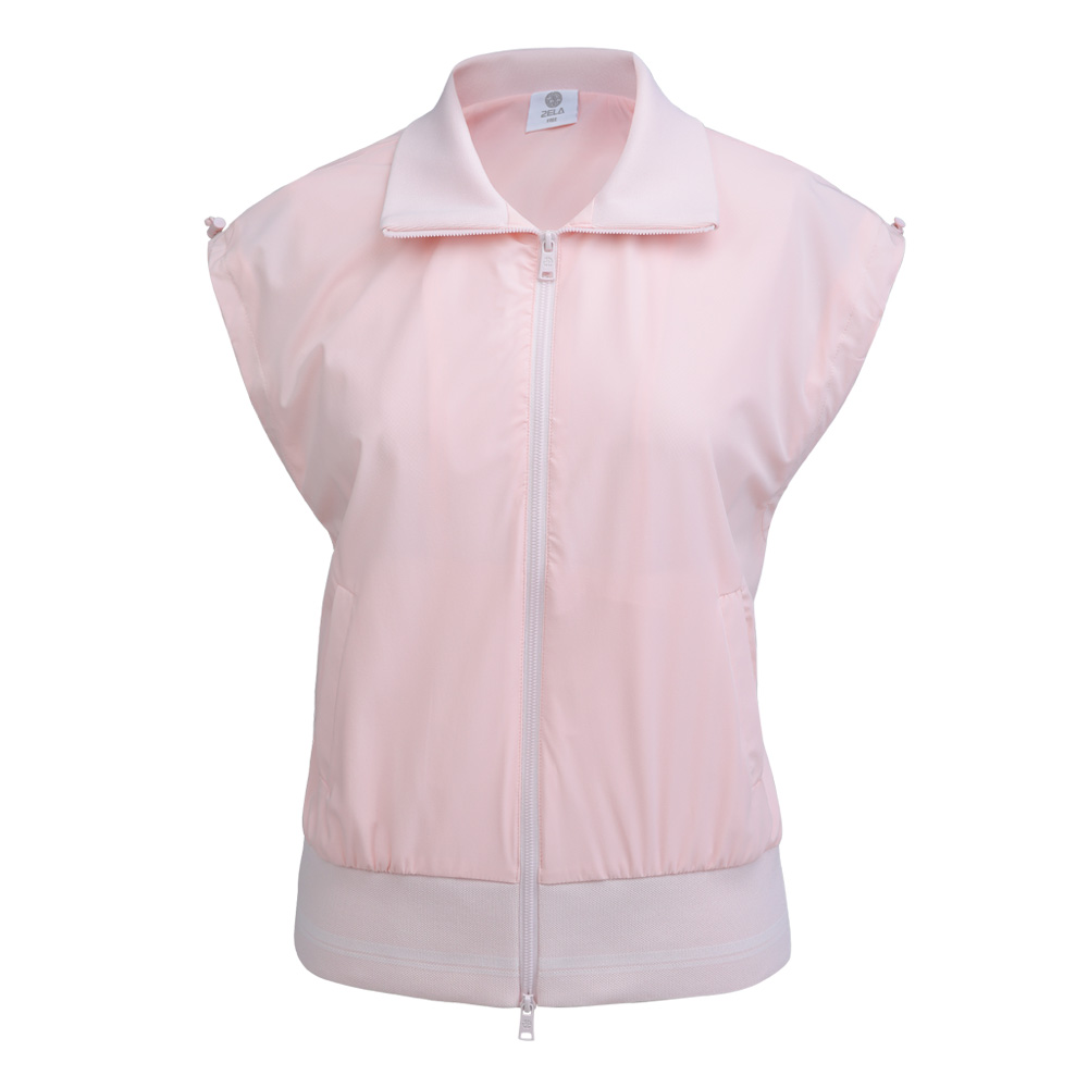 [투엘라] 여성 여름 골프 집업 스판 하이넥 베스트 조끼 _플레이샷_빅사이즈 바람막이 매쉬 조깅 스포츠 데일리 3color [자체제작] 2ELA 39,870원