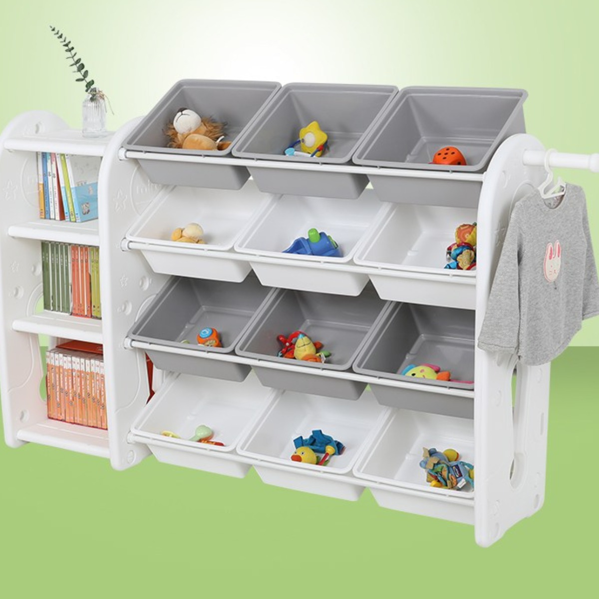 미루 뉴 초이스 장난감정리함 국내제작 레고박스 교구함, 미루 정리함 뉴 초이스 - C18-그레이, 1개 113,000원