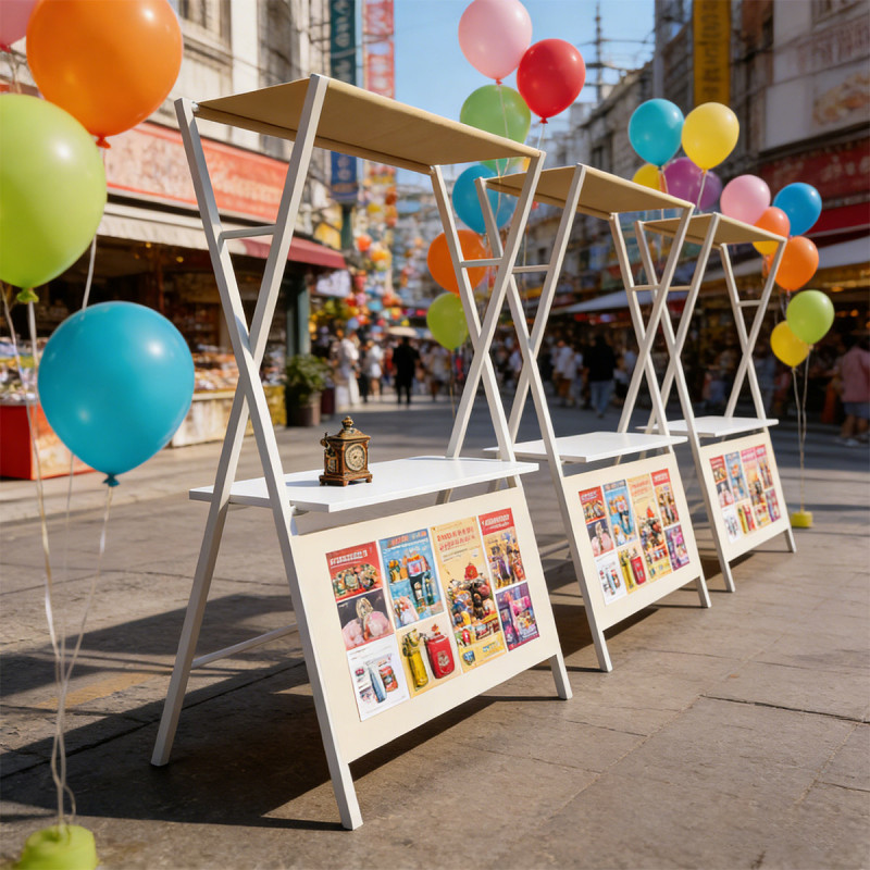 접이식 가판대 행사 판촉 매대 부스 플리마켓 야시장 진열 193,700원