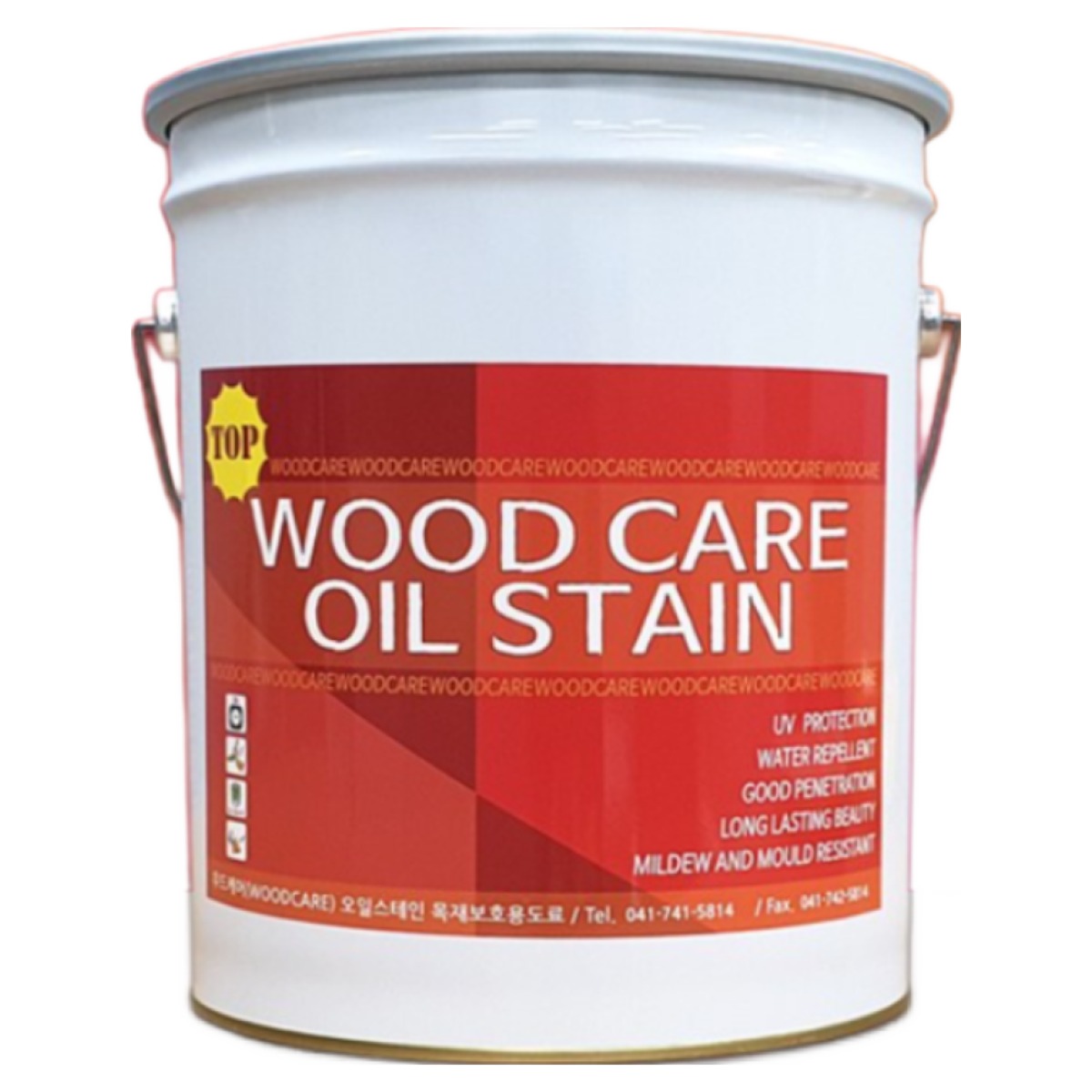 우드케어 오일스테인 TOP woodcare 오일스테인 16리터, 1개 80,300원