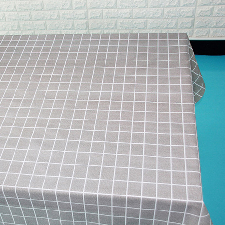 요롬코롬 체크 패턴 일회용 파티 테이블보 그레이 137 x 180 cm 5,580원