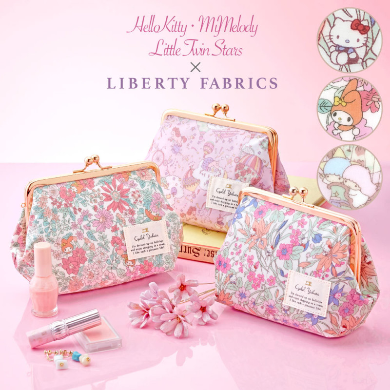 산리오 × 리버티 콜라보 와이드형 메이크업 파우치 87,400원
