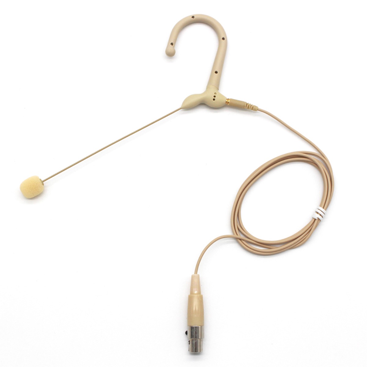 [디보이스] 이어셋 마이크 HC-S88D3 고음질 콘덴서 미니3핀XLR플러그 이어훅 마이크 공연 강의 방송 연극, 단일모델명/품번 72,000원