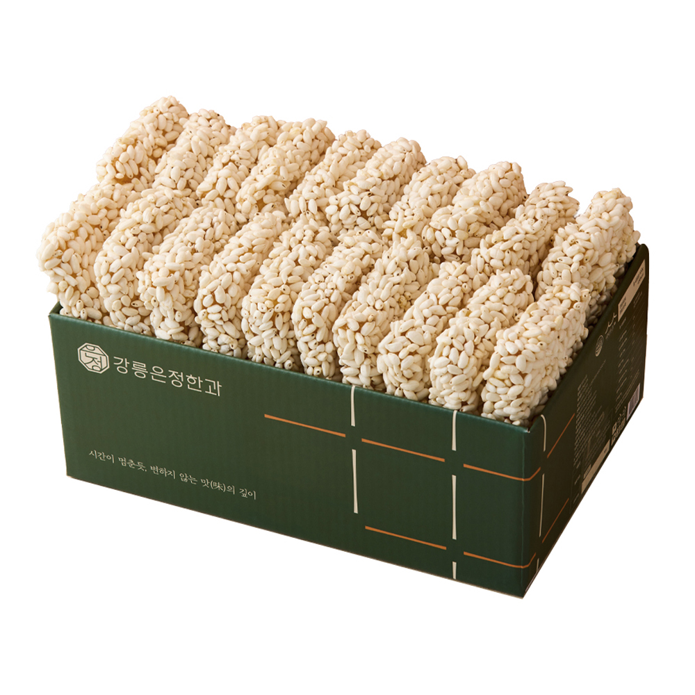 강릉은정한과 통밥과줄, 1kg, 1개 40,000원