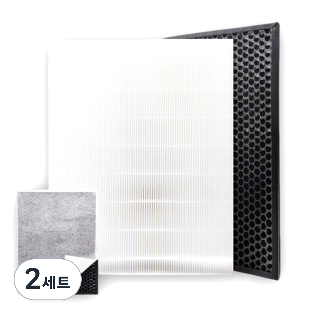 위닉스 공기청정기 필터 호환 제로S 제로2.0 CAF-I0S3 AZBE380-HWK, 4.프리미엄형, 2세트 37,180원