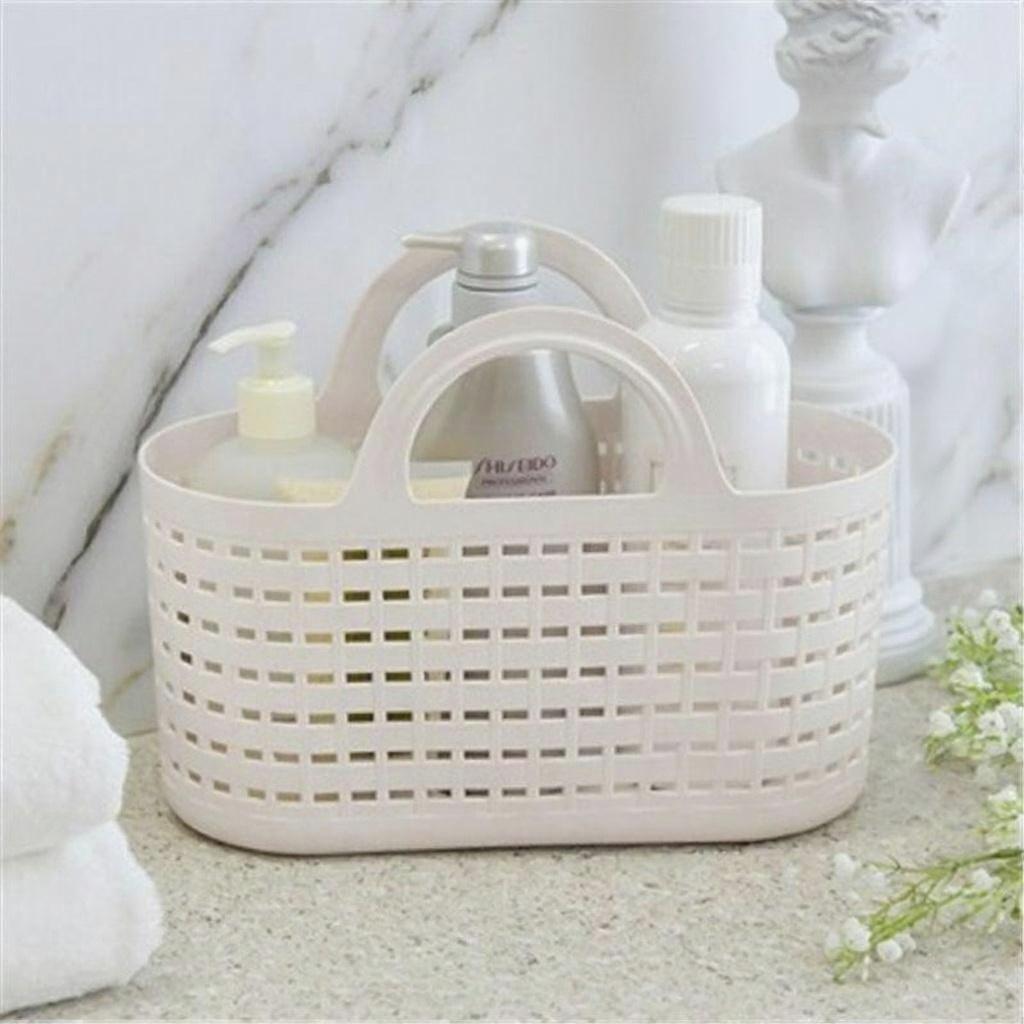 타니아홈 파스텔 통풍 다용도 목욕바구니, 크림화이트 13,100원