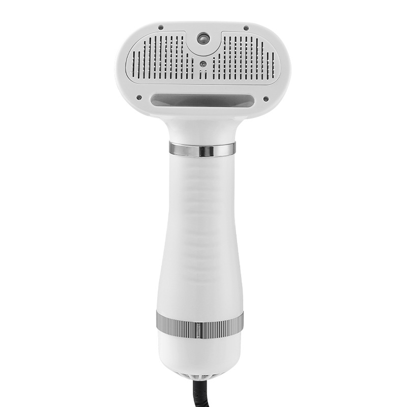 미가 강아지드라이기 강아지 반려동물 펫드라이기 빗드라이기 저소음 비숑 포메 말티즈 슬로우바이브 킁킁스, 화이트 28,800원