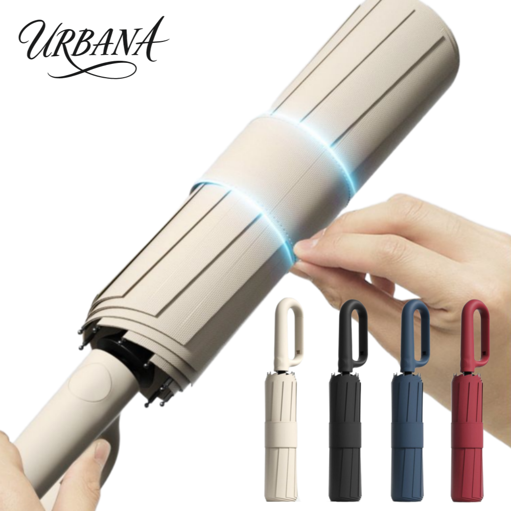 URBANA 국내유일 초대형 가볍고 튼튼한 자외선차단 여행용 3단자동우산 24,200원