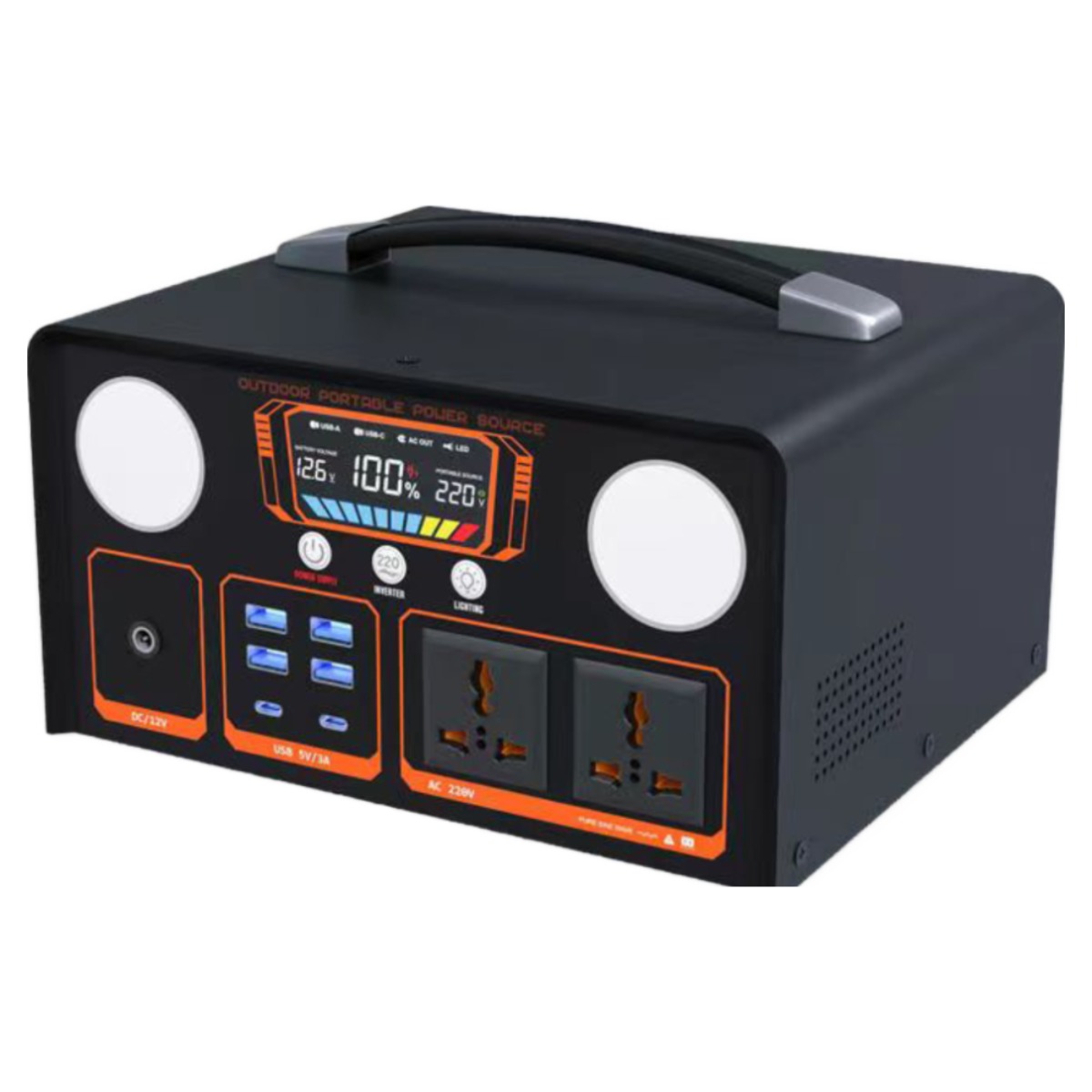 초대용량 파워뱅크 캠핑 배터리 인산철배터리 캠핑 전원 보조 배터리 220V 2000W-1800WH 99,400원