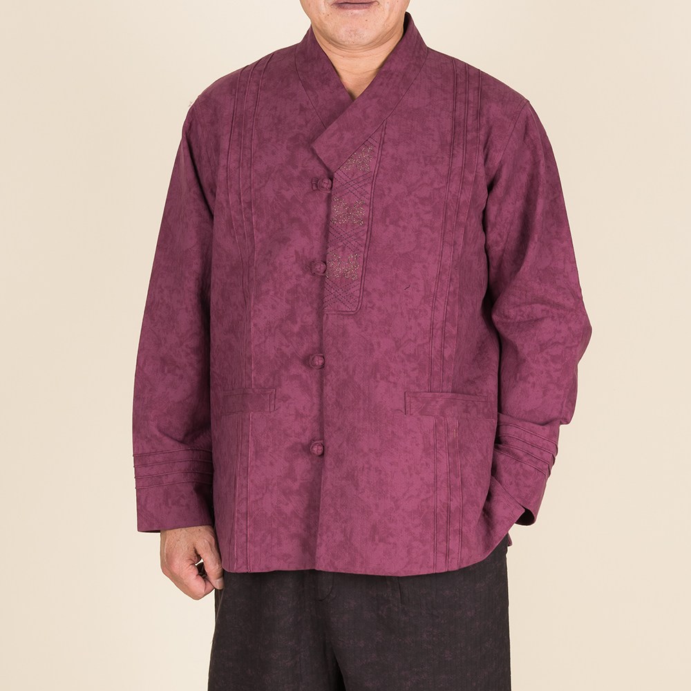 다오네우리옷 남자-자수 나염 이중지 저고리 생활한복(개량한복) 68,000원