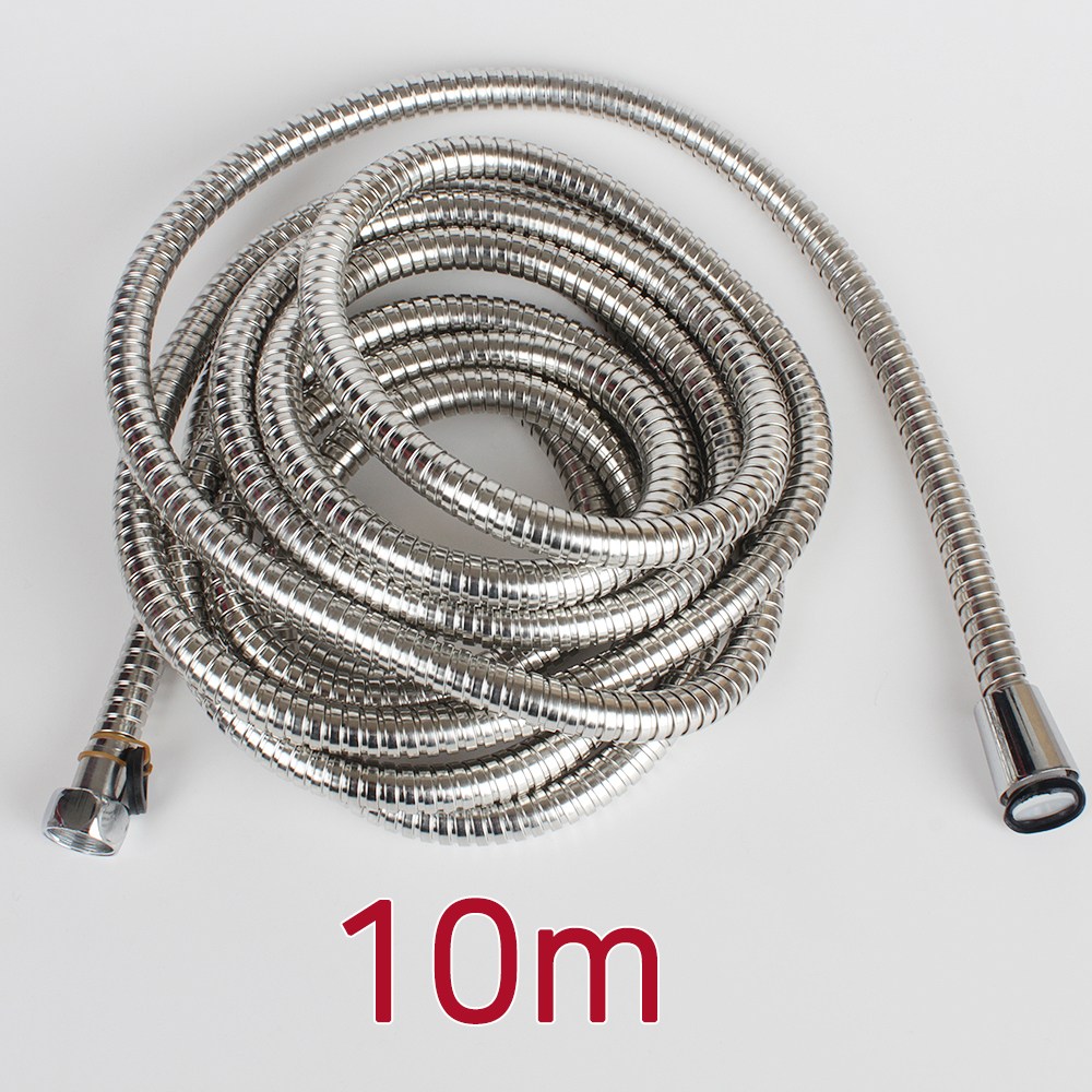 이지크린 샤워기호스 10m 스텐줄 메탈호스 샤워줄 샤워기줄 14,500원