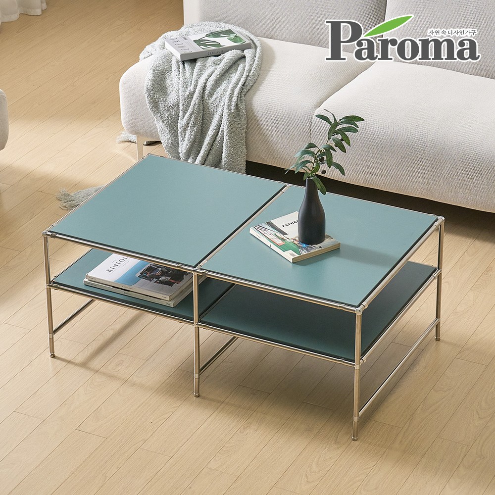 파로마 엘로디 미드센추리 모던 모듈 1000 철제 소파테이블 189,000원