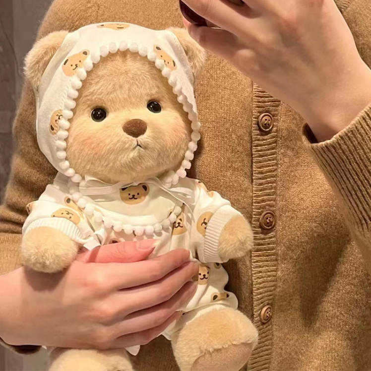 곰 인형 30cm 아기 곰 곰돌이인형 애착인형 관절인형 옷세트 58,000원