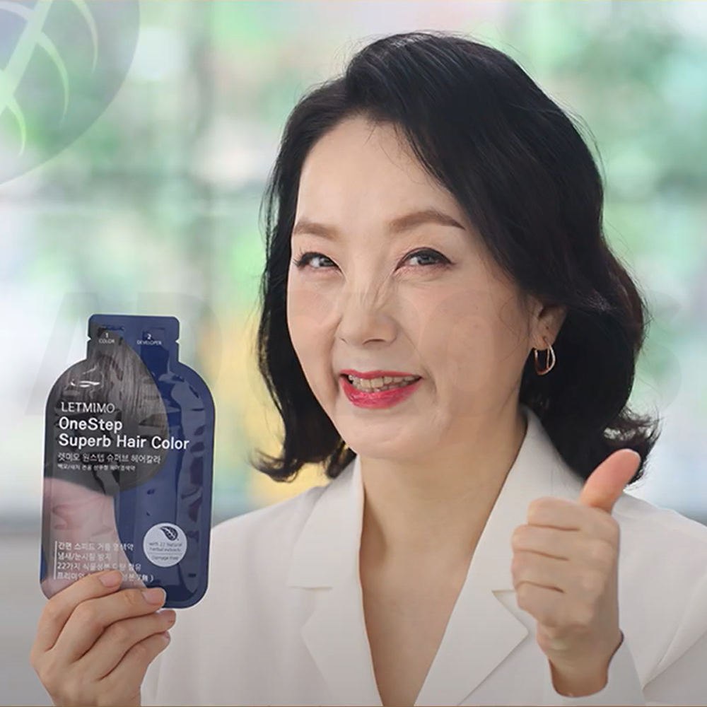 [인포벨]애드크로스 홈쇼핑 장미화 빠르고 간편한 샴푸형 렛미모 순한 셀프 새치 뿌리 커버 염색약 남자 여자, 1개, 흑색 29,900원