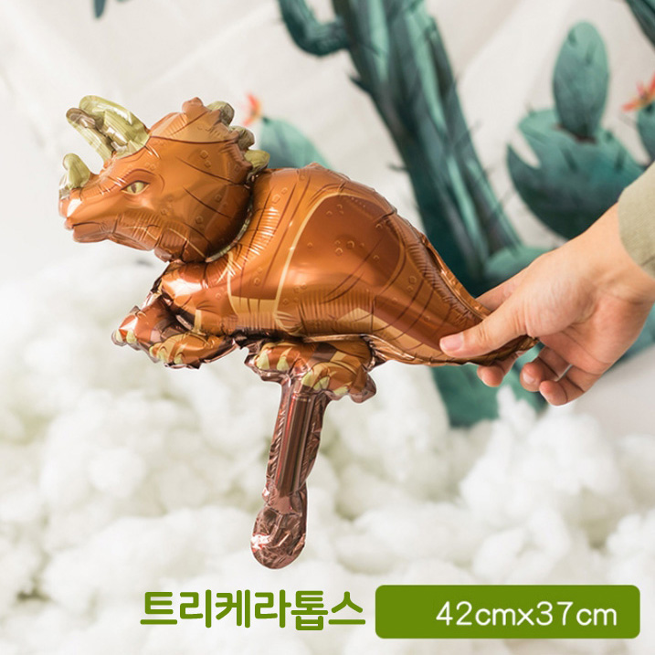 [예쁨주의지호] 공룡풍선모음 / 은박풍선 / 티라노풍선 / 트리케라톱스 900원