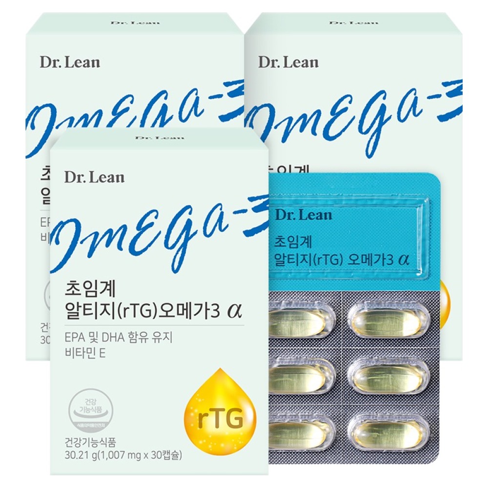 닥터린 초임계 알티지 오메가3 알파 30.21g, 30정, 3개 19,940원