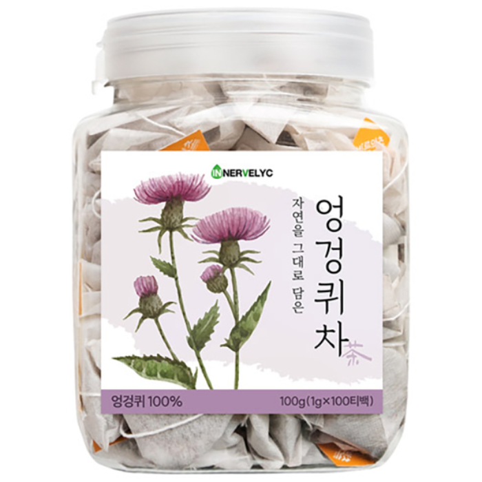 이너블릭 엉겅퀴차, 1g, 100개입, 1개 16,110원