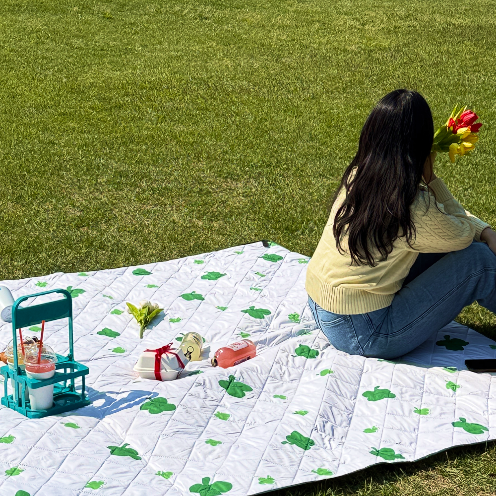 솜솜라이크 피크닉매트 두꺼운 돗자리 매트, 클로버 46,900원