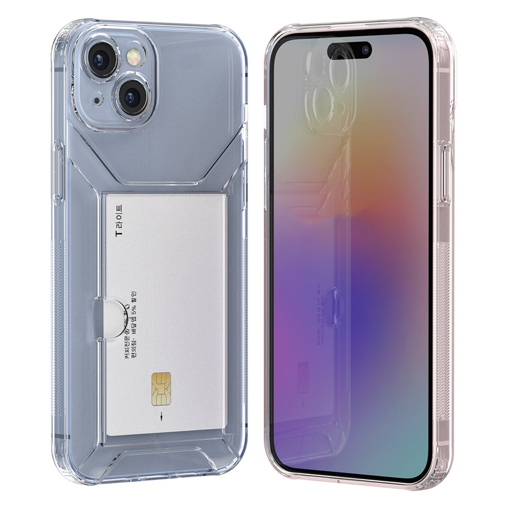 굿밸류 클린핏 카메라보호 2장 카드 휴대폰 케이스, 현재가 4,000원