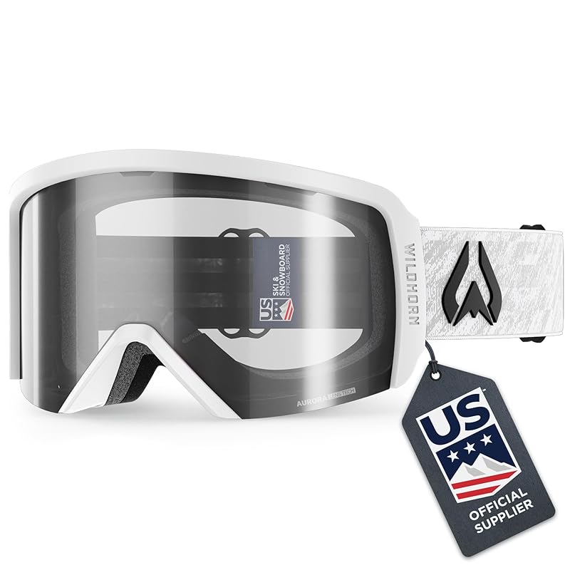 와일드혼 크리스토 스키 고글 남성 여성 100 자외선 차단 김서림 방지 OTG 스노보드 미국 공식 공급업체 스노우 105,540원