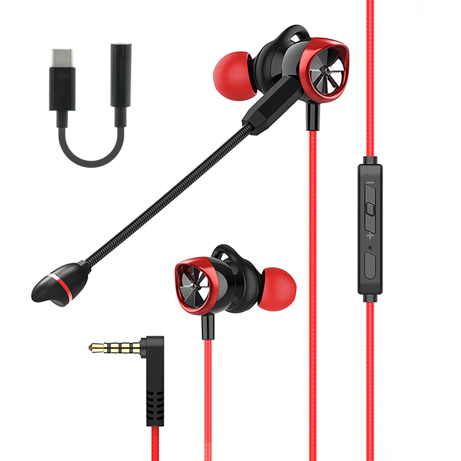 디보이스 고음질 게이밍 이어폰 GE-200C 유선 C타입 다기능 탈부착 듀얼마이크 이어폰 27,000원