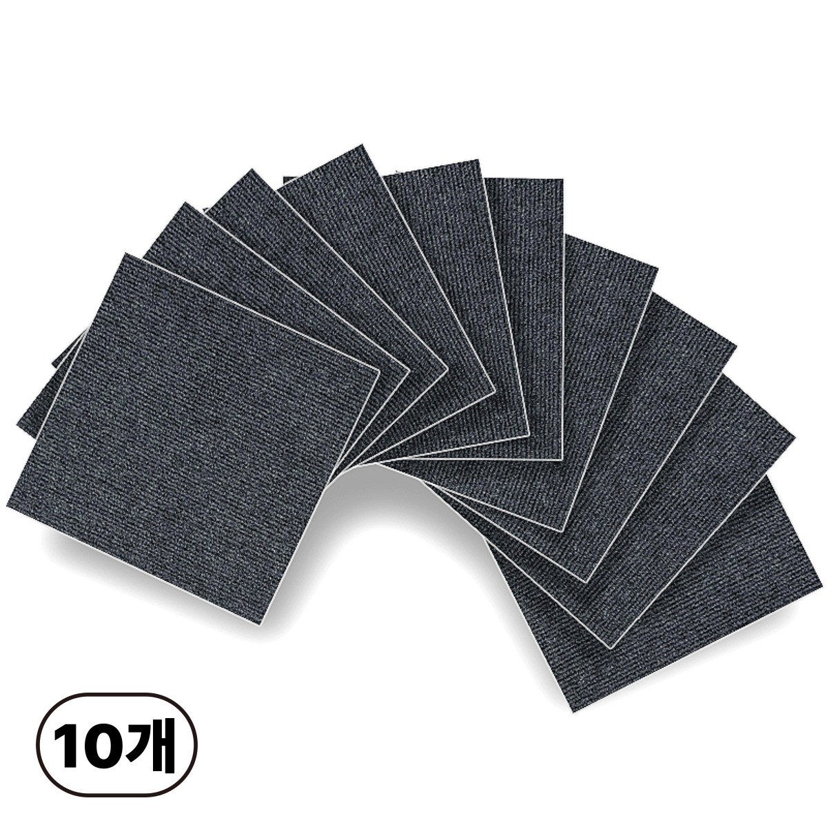 에이제이케이 [정품] 논슬립 흡착식 미끄럼방지 바닥 조각매트, 다크 그레이, 10p 15,800원