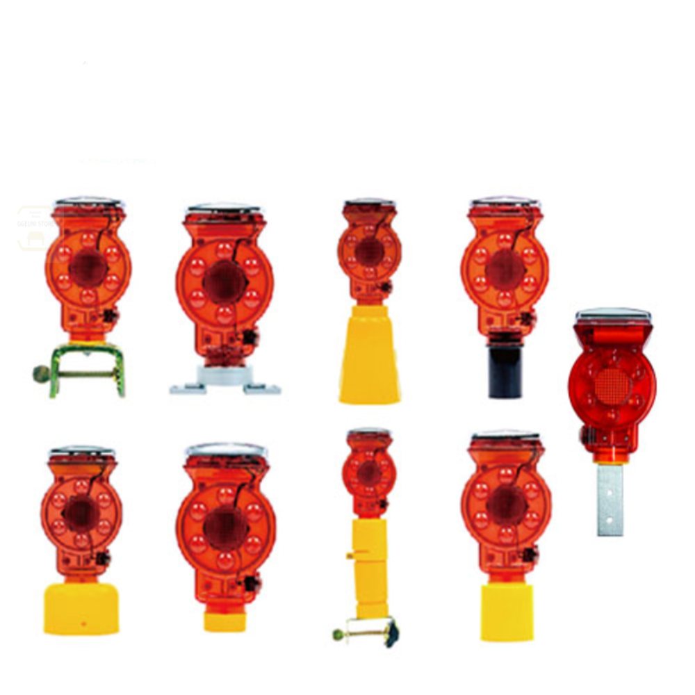 끈이스토어 쏠라LED경고등 점멸 회전식경광등 공사장용품 4,500원