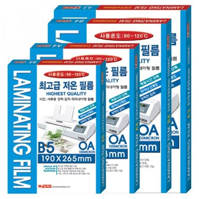 팬시로비 코팅필름 100MIC 100매 17,870원