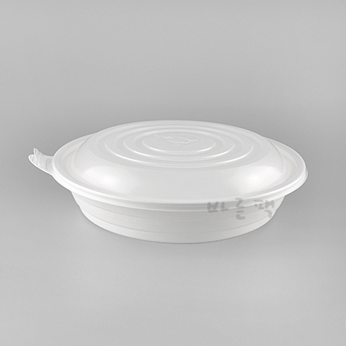 TY 원형찜용기 300파이 (중) 100개 세트 일회용 찜 탕 포장 배달용기 백색, 1개, 100개입 73,000원