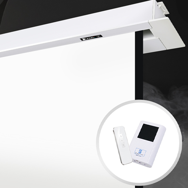 윤씨네 80인치, 100인치, 120인치 전동 매립 스크린 AW 아쿠아원단 (방염) 빔스크린 자동스크린 전자동 무선 리모컨 빔프로젝터 빔프로젝트 대형 천정 설치 롤스크린 블라인드 239,800원