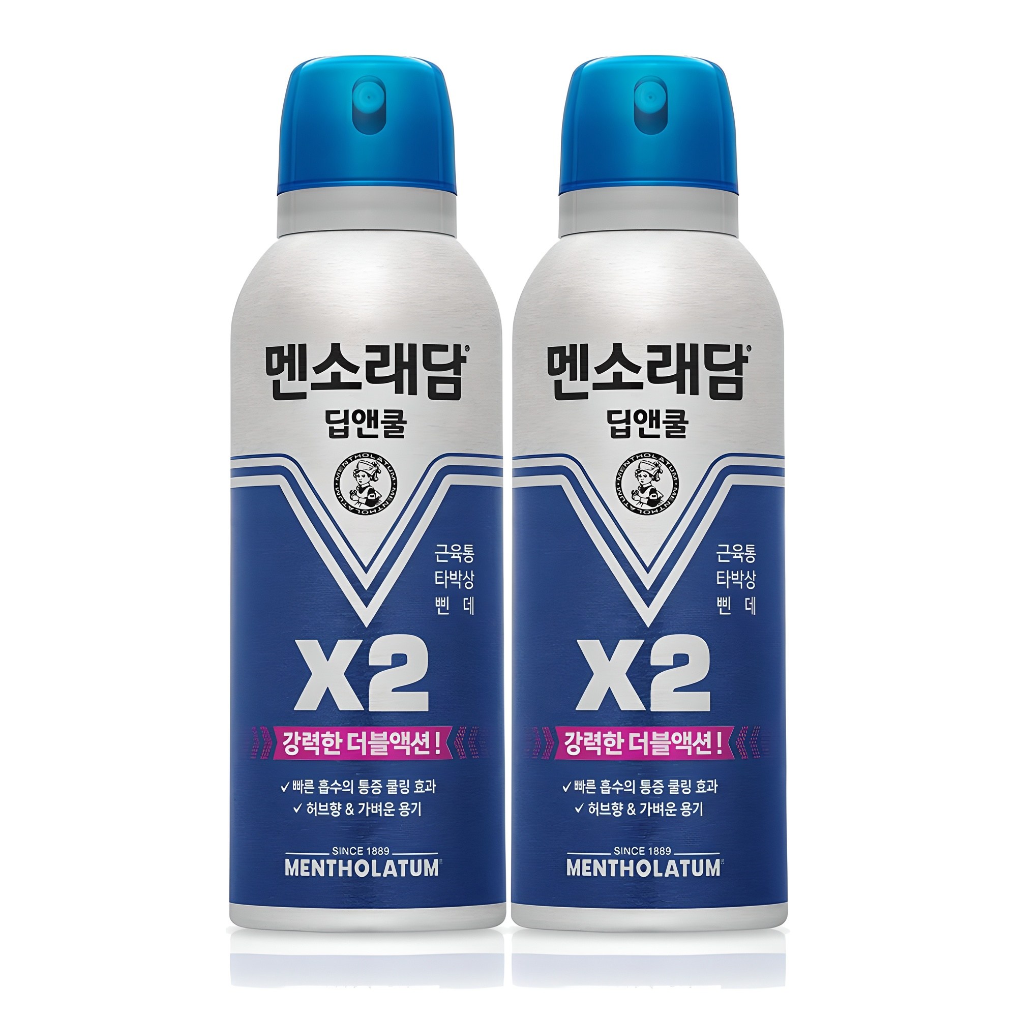 멘소래담 딥앤쿨 에어로솔 스프레이파스 150ml 7,000원