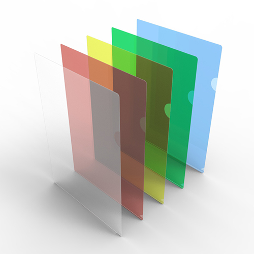 컴포테이블 L자 홀더 파일 A4, 50장, 혼합(투명노랑분홍청색녹색) 9,900원