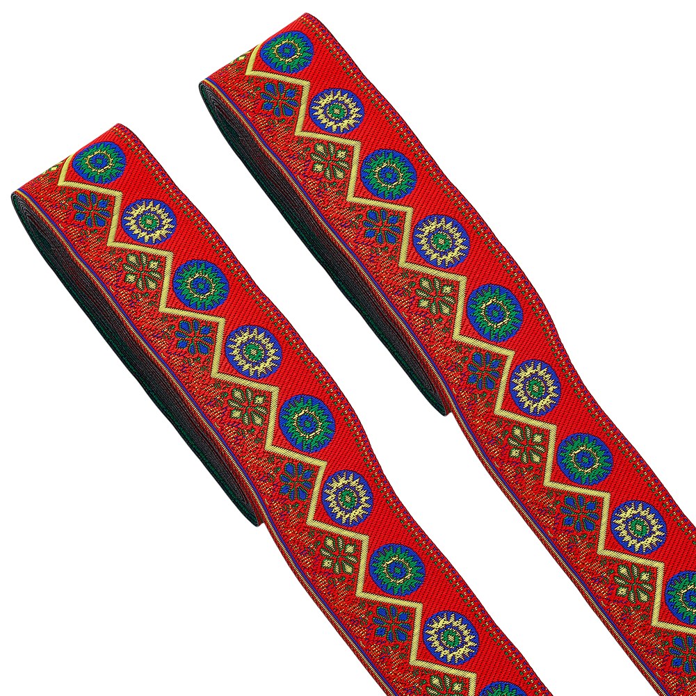 폴리에스터 자수 기하학 패턴 웨딩 드레스 코드 엘라스틱 레이스 세트 14,090원