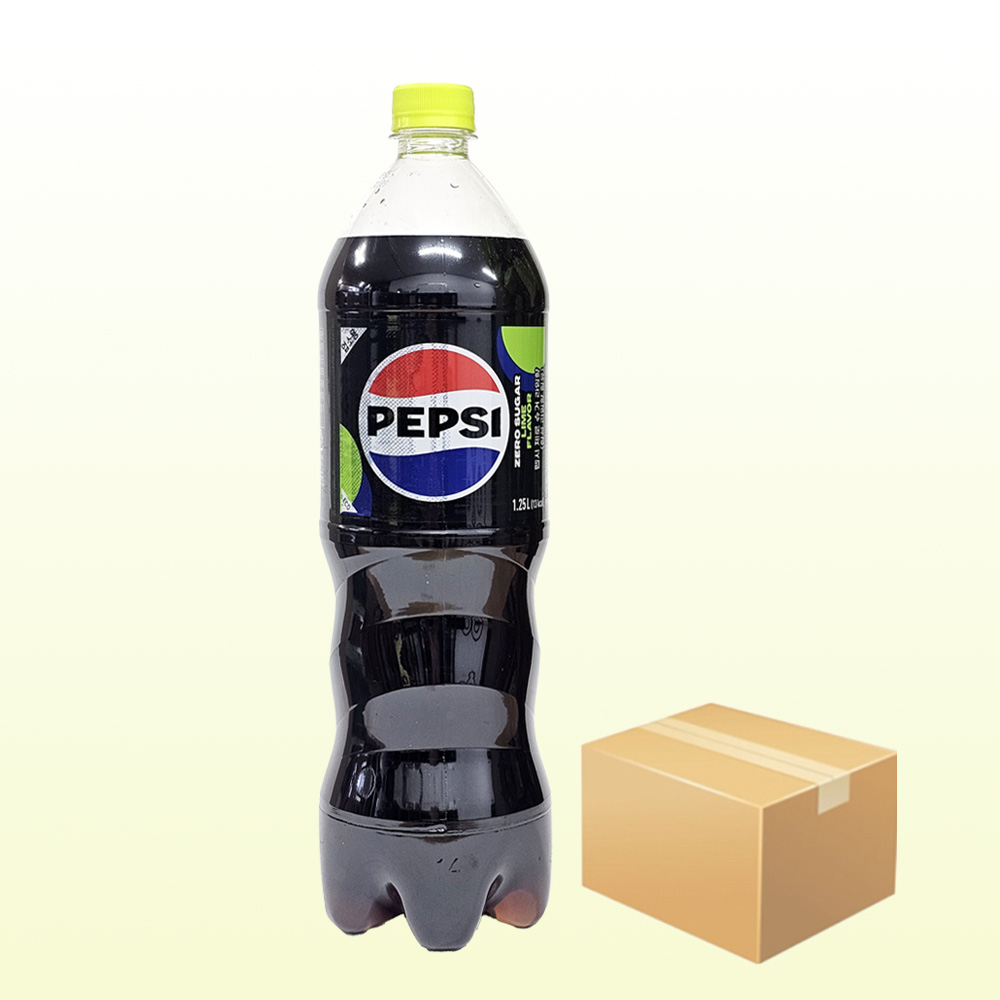펩시 콜라 제로 슈거 라임향 업소용 1.25L X 12개(1박스) 탄산음료 17,150원
