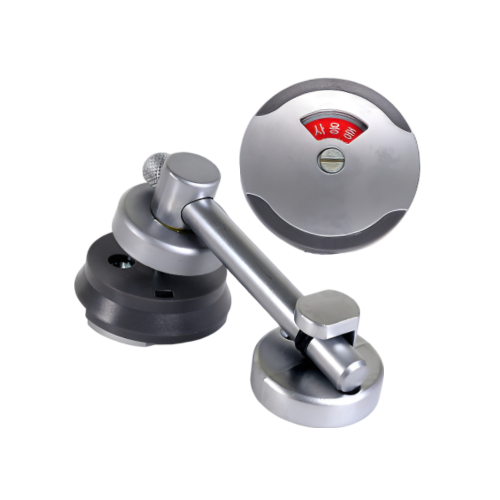 toolkick 화장실 큐비클 잠금장치 사용중 표시 막대 잠금쇠 식당 화장실 문걸이 잠금장치, 혼합색상, 1개 21,000원