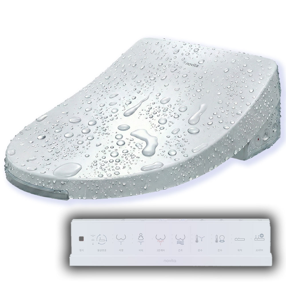 [노비타]자동 살균 항균 탈취 쾌변 키즈 방수 비데 고급형 호텔식 BD-H710H0 309,000원