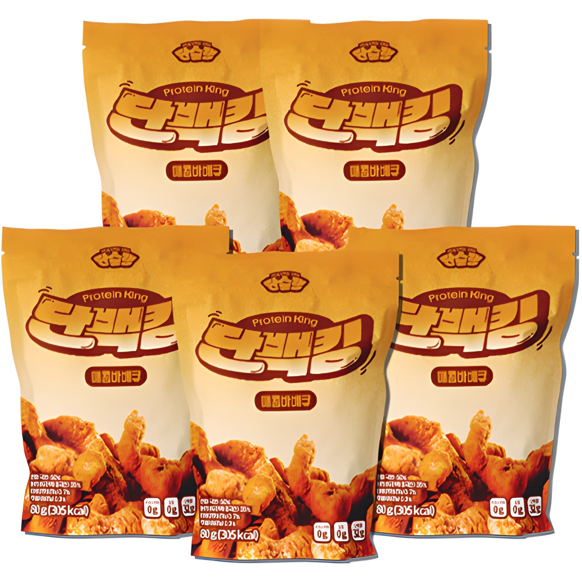 단슐랭 단백킹 매콤바베큐 단백질 스낵, 80g, 5개 15,900원