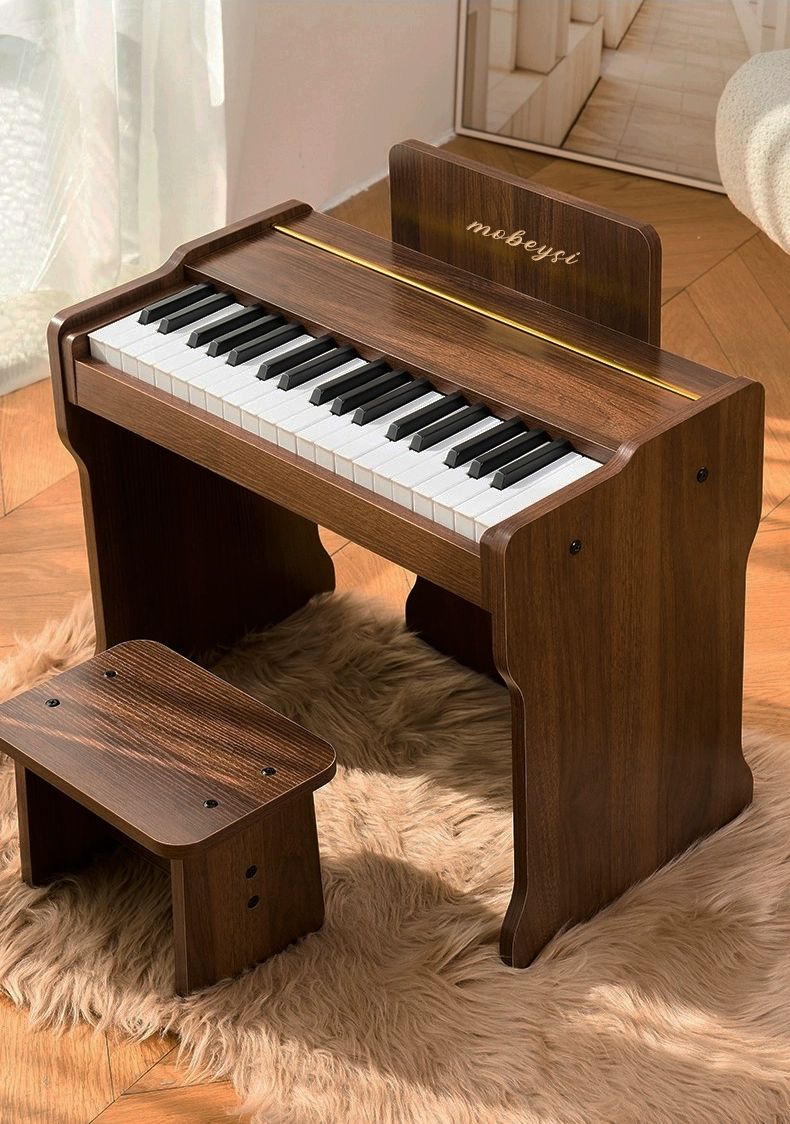 미니피아노 우드 어린이날 선물 37키 키보드 원목 악기 128,000원
