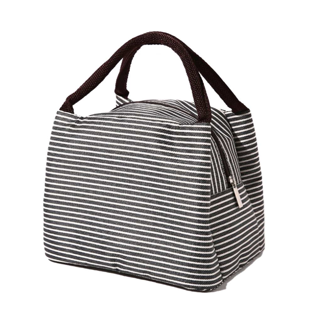 숄뱅 스트라이프 보냉 런치백 3,640원