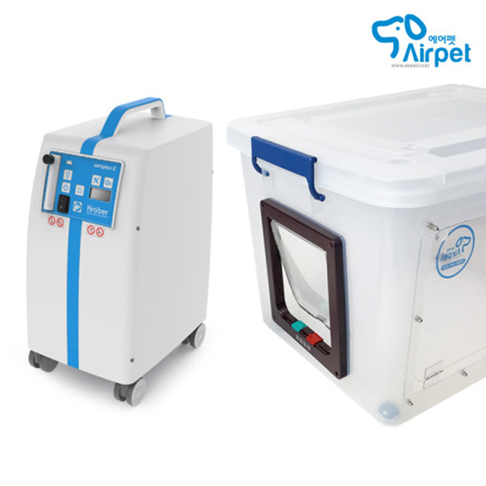 [1개월대여]에어로플러스 E5+펫도어산소방 125,000원