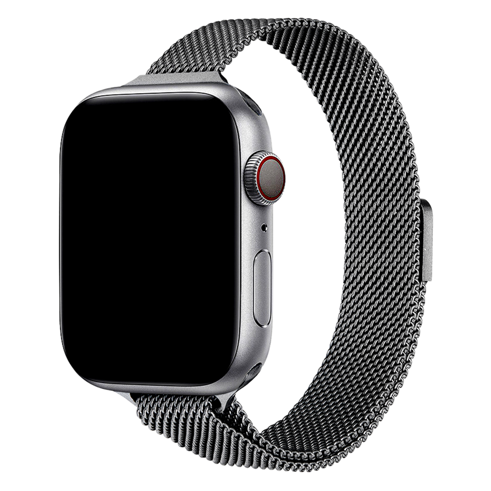 워치스탠다드 슬림 마그네틱 밀레니즈 루프 메탈 스트랩, 1개, 스페이스 그레이 7,900원