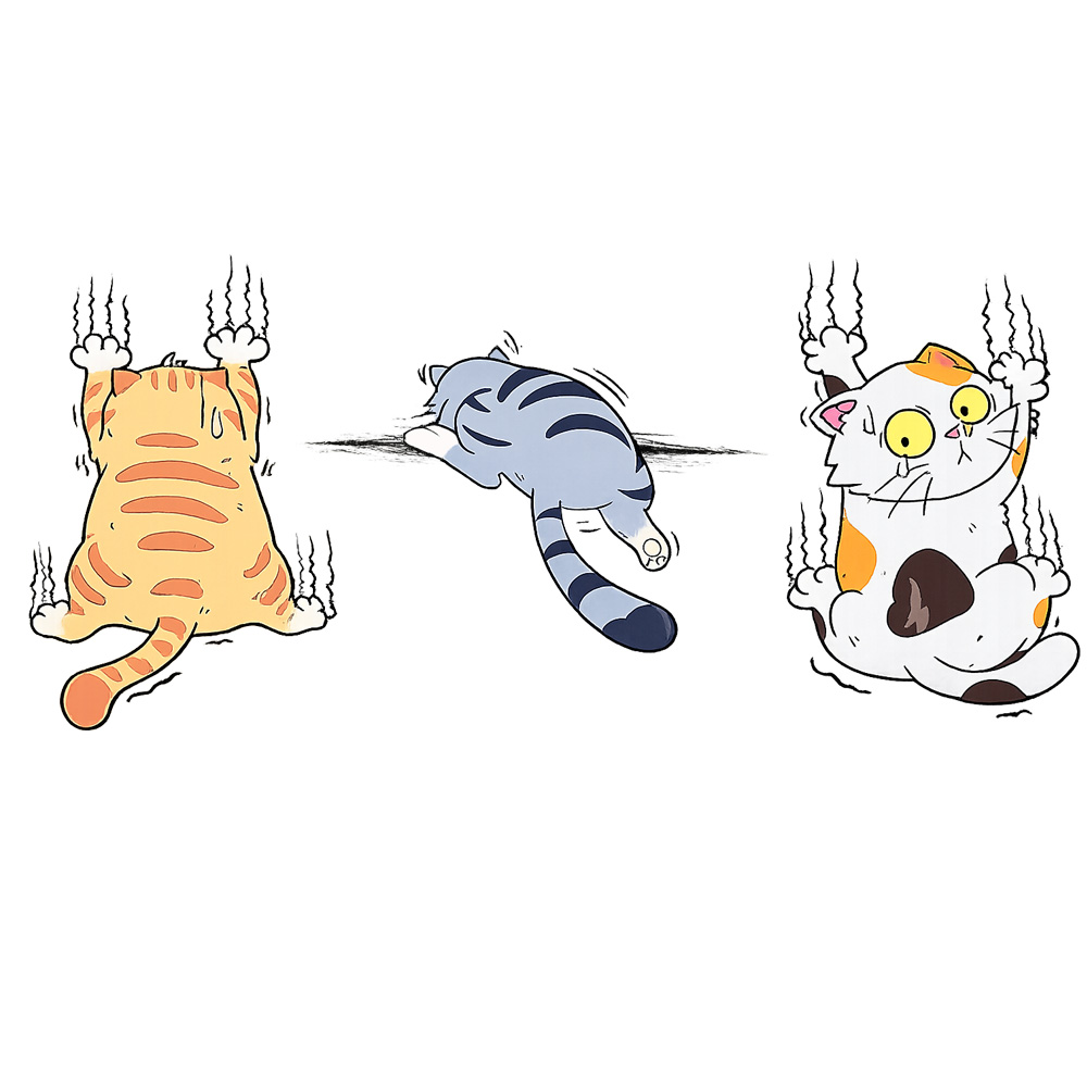 MF 고양이 자동차 기스 흠집 커버 스티커 3p 4,500원