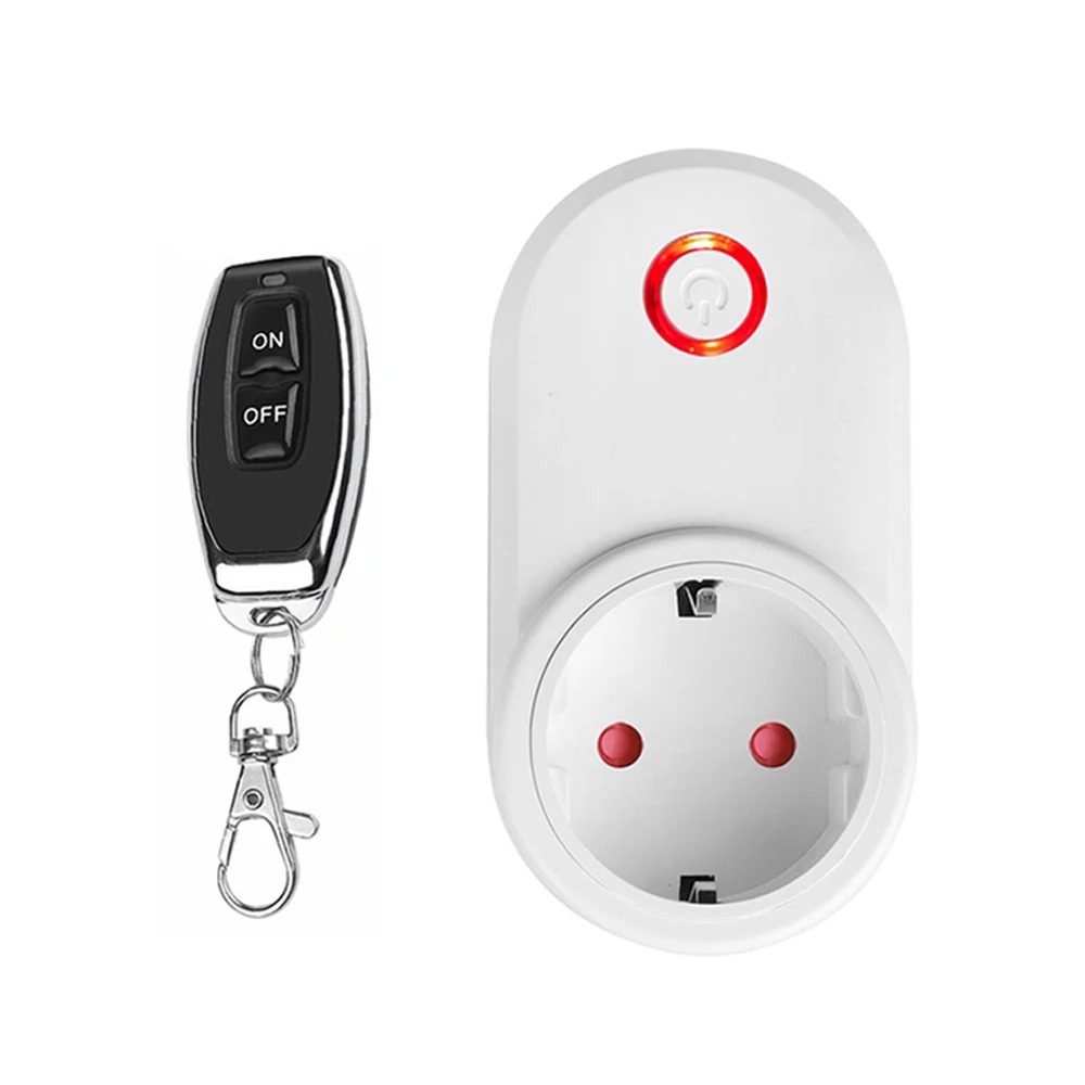 호환 433Mhz 무선 스마트 원격 제어 소켓 스위치 220V 3000W15A EU FR  플러그 ON OFF 전기 콘센트 조명 16,900원