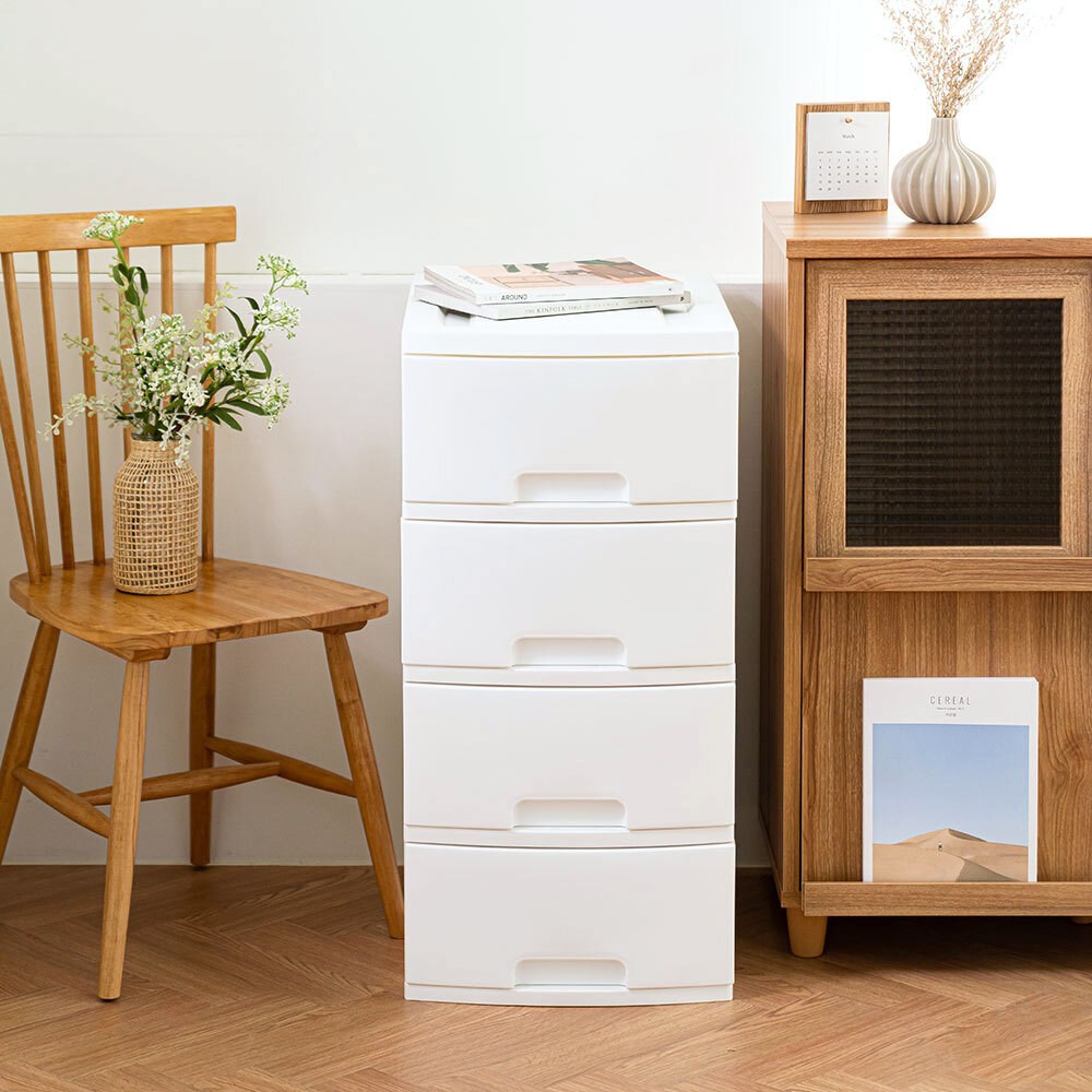 창신리빙 블랑 서랍장 40cm 4단, 4단, 화이트 100,000원